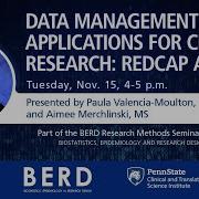 Data Management Applications For Clinical Research RedCAP And DMS