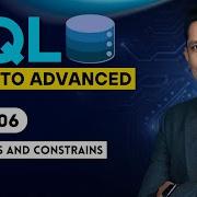 SQL From Basic To Advanced Data Types And Constrains In SQL Day 6