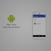 How To Create A Spinner With Custom Layout Android Studio