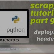 Headers Web Scrapping Scrapy Python