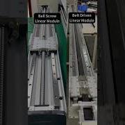Belt Drive Linear Guide VS Ball Screw Linear Guide Semimodular Electricactuator Cnc Diy Factory