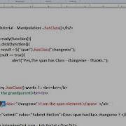 JQUERY HASCLASS METHOD DEMO