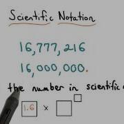 Cells In Scientific Notation Visualizing Algebra