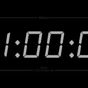 1 Hour TIMER ALARM 1080p COUNTDOWN
