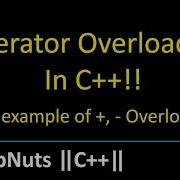 Operator Overloading In C