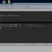 Audio In HTML5 Tutorial