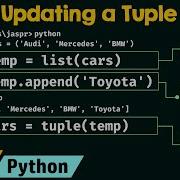Updating A Tuple In Python