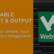 Belajar Python Membuat Variable Input Dan Output