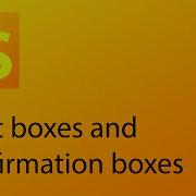 JavaScript Tutorial 30 Alert Boxes And Confirmation Boxes
