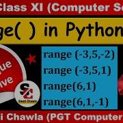 Range Function In Python Python Range Function With Example CBSE Class 11 And 12 Computer Science