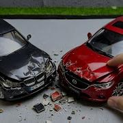 Frontal Impact Test 1 18 BMW E90 Vs Mazda Atenza Realistic Simulation
