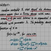 Probability Exponential Distribution