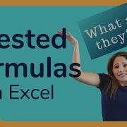 What Is A Nested Formula In Excel Tutorial