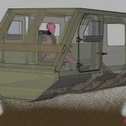 Mine Blast Simulation TARDEC Generic Vehicle Hull