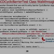 Java CyclicBarrier Example Application