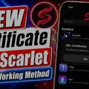 Скачать НОВЫЙ Scarlet IOS установка IPA файлов на IPhone IPad БЕЗ ПК через Scarlet