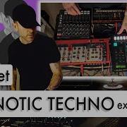 Hypnotic Groovy Techno Live Set With Captions