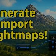 How To Generate Landscape Heightmap Import To Unreal Engine 5 6 Realistic Landscape Tutorial