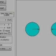 Particle Motion Simulation Using A Priori Collision Detection