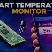 Smart Temperature Monitor Interface LM35 Temperature Sensor With Raspberry Pi Pico W