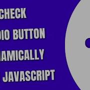 Check Radio Button Dynamically In JavaScript HowToCodeSchool Com