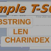 Learn SQL Commands Strings And Characters