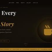 Create Coffee Shop Website Using HTML CSS JavaScript Fully Responsive Tutorial
