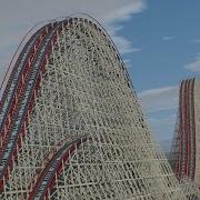 Intamin Mobius Loop Racing Wood Coaster Preview POV NoLimits 2 Roller Coaster Simulator