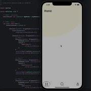 Custom Tab Bar Created Using The SwiftUI Framework