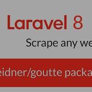 Scrape A Website In Laravel Weidner Goutte Package