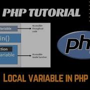 Local Variable In Php PHP Tutorial Php Variable