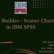 5 Chart Builder Scatter Chart In IBM SPSS Dr Dhaval Maheta