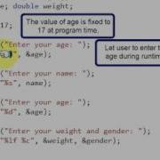 C Programming Series Scanf Function