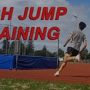 Week Of High Jump Training And Competition In Season