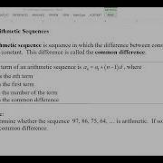 9 2 Arithmetic Sequences