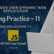 Todos Application 3 Coding Practice 11 JavaScript NxtWave CCBP