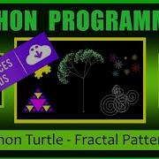 GUI Creating L System Fractal Art With Python Turtle Pycharm