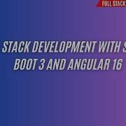 Full Stack Todo App With Angular 16 And Spring Boot 3 Step By Step Tutorial