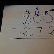 Subtraction Across Zeros