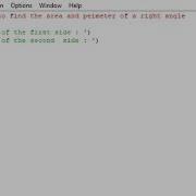 Python Program To Find The Side And Perimeter Of Right Angle Triangle