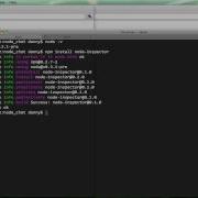 Installing Node Inspector 1 Of N