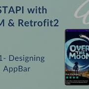 REST API With MVVM And Retrofit2 21 Designing AppBar