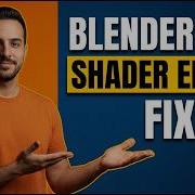 Blender GPU Shader Error Fix Easy Step By Step Guide