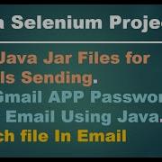 Java Selenium Project 5 Send Email With Attachment Java How To Send Mail