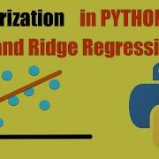 Ridge Lasso Regression Python SciKit Learn Regularization