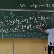 Newton Raphson Method Engineering Mathematics Numerical Methods Engineering Mathematics