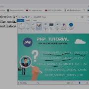 PHP Tutorial 24 Filters Part 2 FILTER SANITIZE