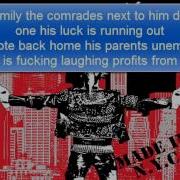 The Casualties Unknown Soldier With Lyrics