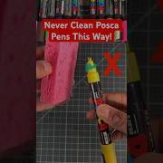 Never Clean Posca Markers This Way Pt2 Art Drawing Shorts