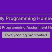 Do My Programming Homework Get Programming Help Right Now